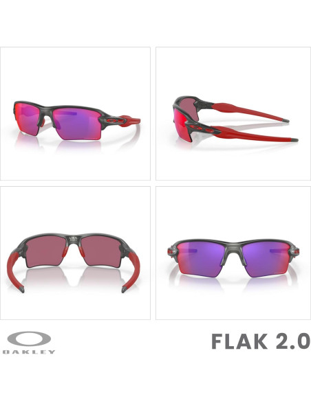 Gafas de sol Oakley Flak 2.0 XL con correa y kit de cuidado