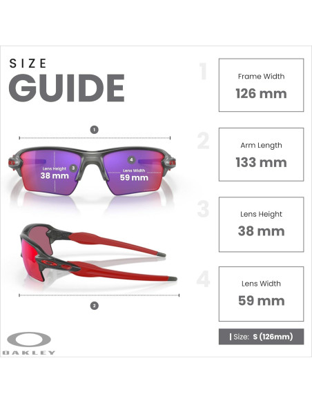 Gafas de sol Oakley Flak 2.0 XL con correa y kit de cuidado