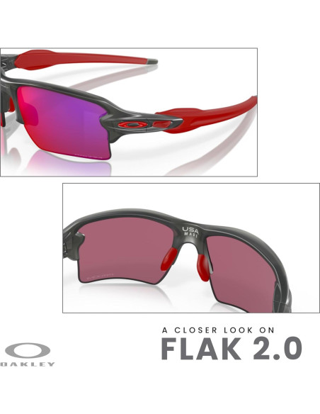 Gafas de sol Oakley Flak 2.0 XL con correa y kit de cuidado