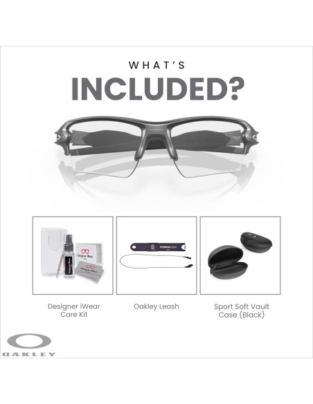 Gafas de sol Oakley Flak 2.0 XL para hombres + BUNDLE