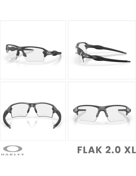 Gafas de sol Oakley Flak 2.0 XL para hombres + BUNDLE