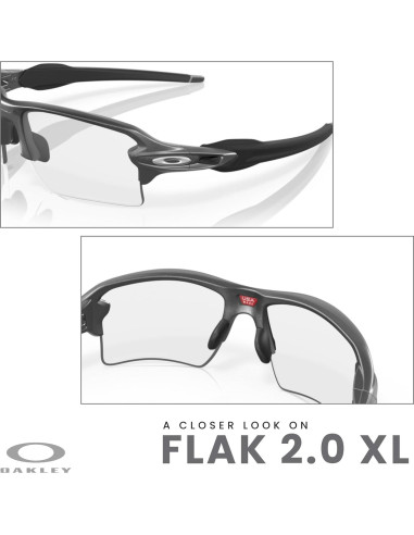 Gafas de sol Oakley Flak 2.0 XL para hombres + BUNDLE