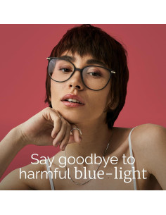 Gafas Anti Luz Azul Gaoye Unisex Marco Redondo UV400 2