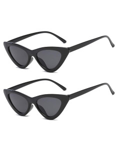 Gafas de sol retro de ojo de gato para mujer - UV400