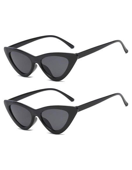 Gafas de sol retro de ojo de gato para mujer - UV400