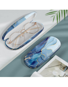 Funda Dura para Gafas Fintie con Paño de Limpieza 2