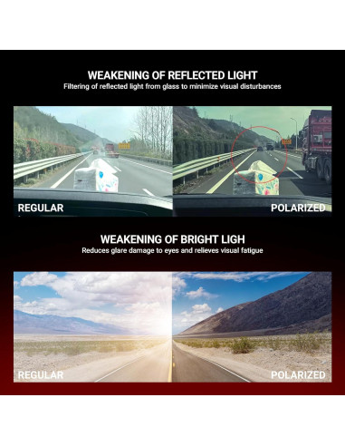 Gafas de sol KAPVOE K9023 polarizadas para ciclismo y deportes