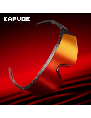 Gafas de sol KAPVOE K9023 polarizadas para ciclismo y deportes