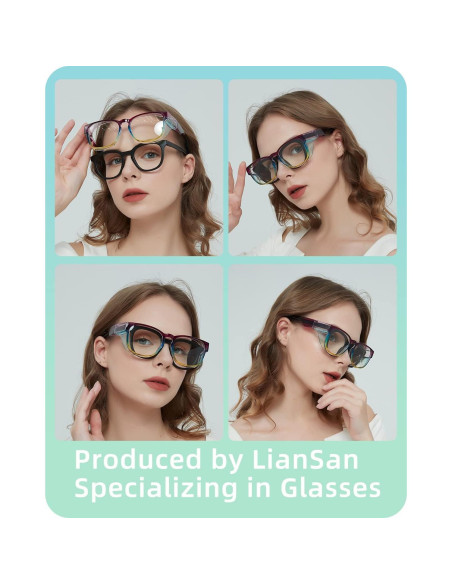 Gafas de Seguridad LianSan Antivaho para Lentes Graduadas