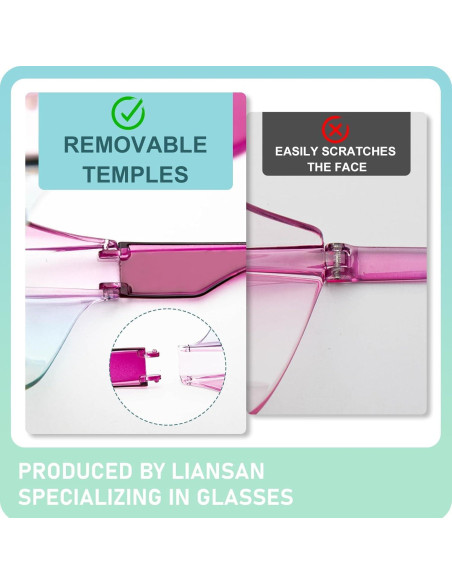 Gafas de Seguridad LianSan Antivaho para Lentes Graduadas