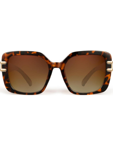 Gafas de sol JM Vintage cuadradas polarizadas UV 54mm