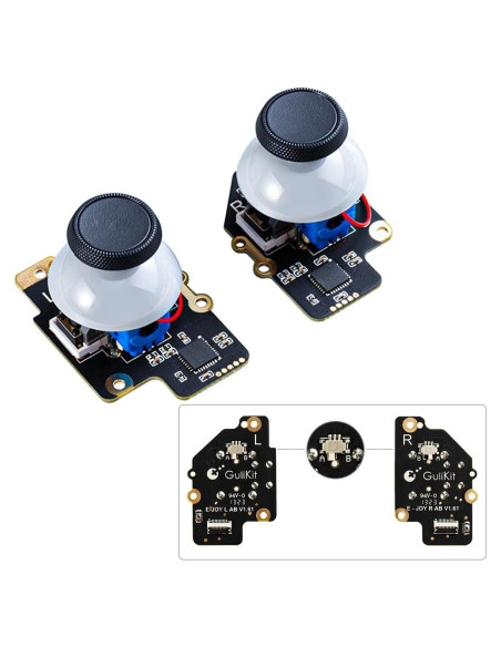 Joystick GuliKit para Steam Deck Tipo A&B, Sin Deriva, 2 Pzs