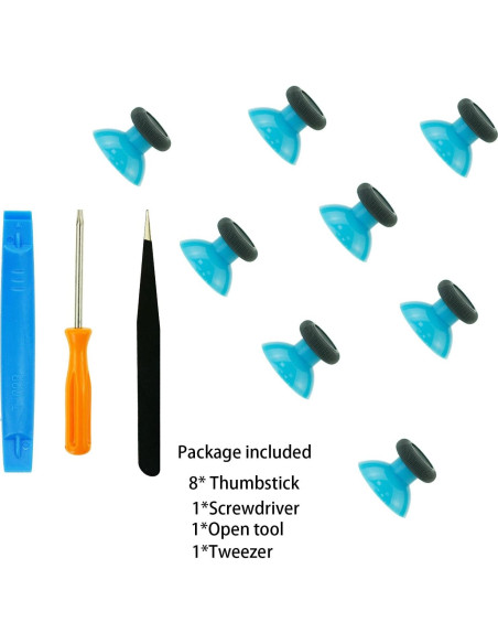 Kit de 8 Joysticks Analógicos CTHTBZ para Xbox One/S/X