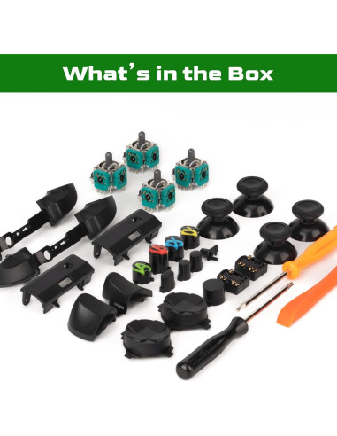 Kit de Reparación 25PCS Benseager para Controlador Xbox Series X/S