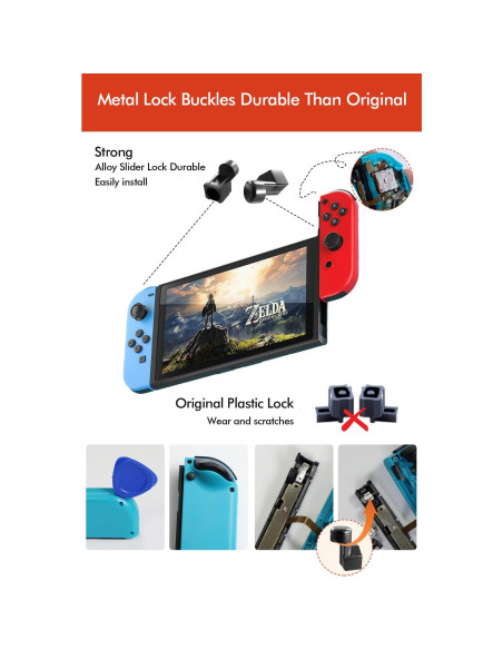 Kit Reemplazo Joystick Joycon olclassic 48 en 1 Switch