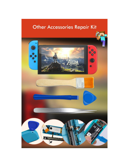 Kit Reemplazo Joystick Joycon olclassic 48 en 1 Switch