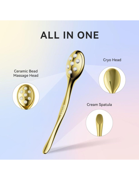 Rodillo Facial 3-en-1 BEOVEA para Hinchazón y Tensado