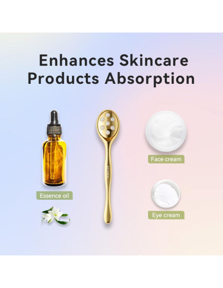 Rodillo Facial 3-en-1 BEOVEA para Hinchazón y Tensado