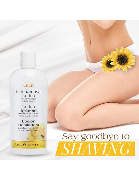 Crema Depilatoria GiGi para Piel Sensible 226.8 g