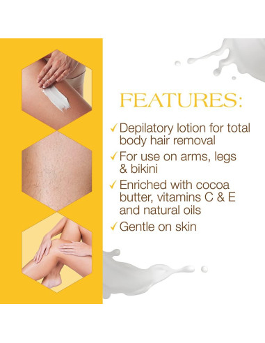 Crema Depilatoria GiGi para Piel Sensible 226.8 g