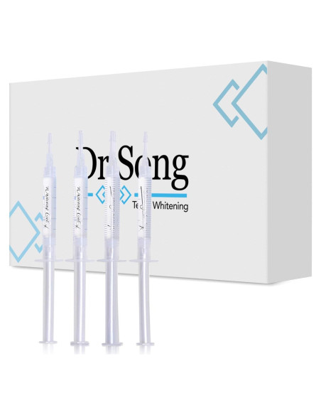 Gel Blanqueador Dental Dr Song 4 Jeringas 35% Peróxido