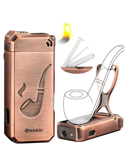 Encendedor de Tubos FANKAI 5 en 1 Butano Recargable