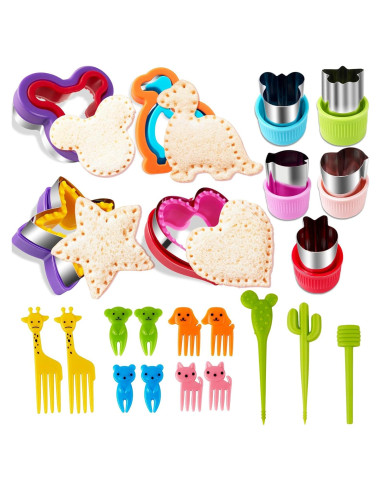 22 Cortadores y Selladores de Sándwiches MixS Live para Niños
