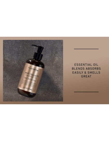 Aceite de Masaje Anticelulitis New York Biology 250 ml