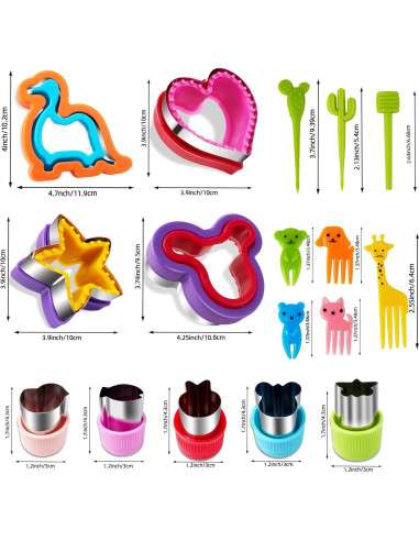 22 Cortadores y Selladores de Sándwiches MixS Live para Niños