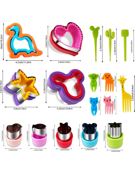 22 Cortadores y Selladores de Sándwiches MixS Live para Niños