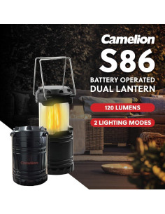 Linterna LED Camelion S86 6 Piezas Resistente al Agua 2