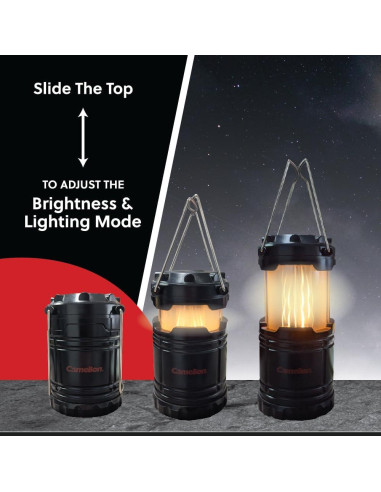 Linterna LED Camelion S86 6 Piezas Resistente al Agua