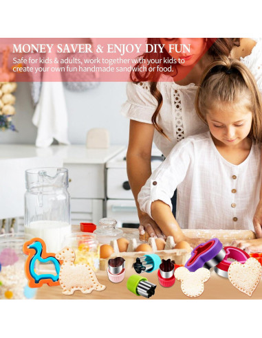 22 Cortadores y Selladores de Sándwiches MixS Live para Niños