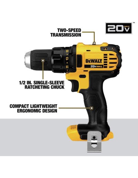 Kit de Herramientas Inalámbricas DEWALT 20V MAX 7 Piezas