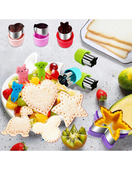 22 Cortadores y Selladores de Sándwiches MixS Live para Niños