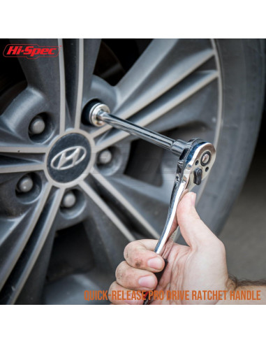 Juego de herramientas Hi-Spec 67 piezas para mecánicos