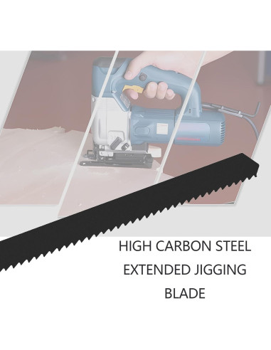 2 Hojas de Sierra de Calar 250mm Micro Traders - Acero Carbono