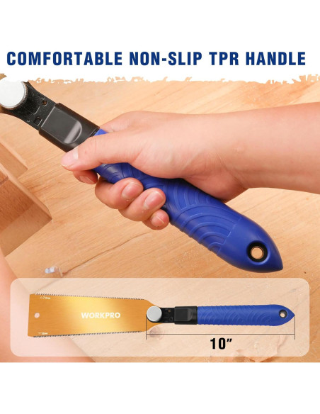 Sierra de Tirar WORKPRO 20,32 cm Doble Filo para Madera