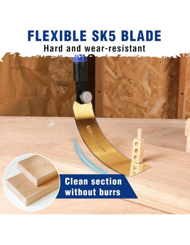 Sierra de Tirar WORKPRO 20,32 cm Doble Filo para Madera