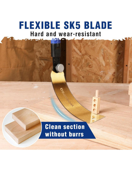 Sierra de Tirar WORKPRO 20,32 cm Doble Filo para Madera