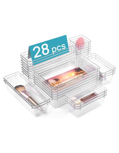 Juego de Organizadores de Cajones Vtopmart 28 PCS Multi-tamaños