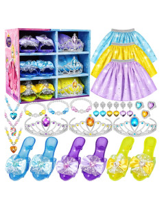 Conjunto de Joyería Princesa Boutique KKONES 3 Faldas y Zapatos