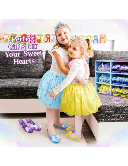 Conjunto de Joyería Princesa Boutique KKONES 3 Faldas y Zapatos