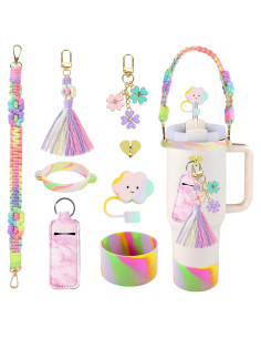 Juego de Accesorios KIKIIKE para Stanley Cup - 8 Piezas Coloridas
