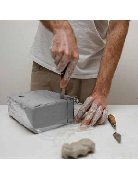 Arcilla Natural ReArt de Secado al Aire 4.54 kg + 40 Herramientas