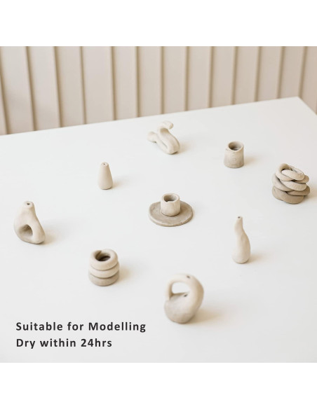 Arcilla Natural ReArt de Secado al Aire 4.54 kg + 40 Herramientas