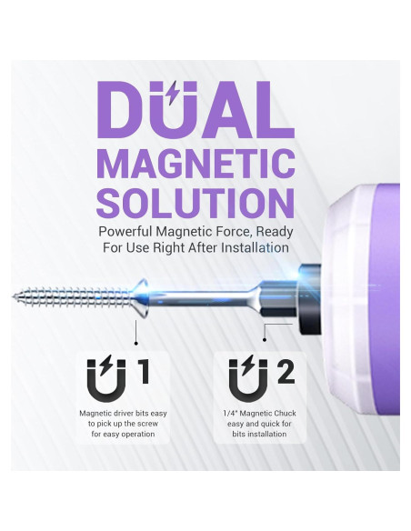 Destornillador Eléctrico DCA 4V 5N.m Batería 2000mAh 18 Puntas