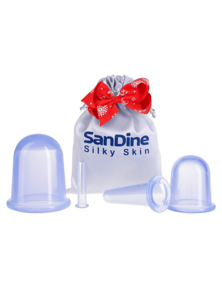 Kit de Ventosas Faciales y Corporales SanDine - 4 Piezas