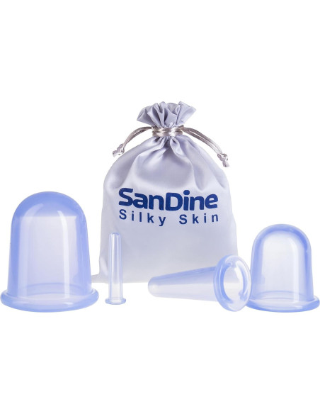 Kit de Ventosas Faciales y Corporales SanDine - 4 Piezas