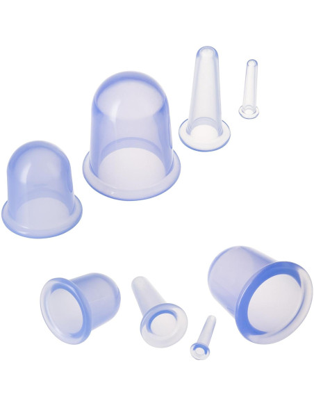 Kit de Ventosas Faciales y Corporales SanDine - 4 Piezas